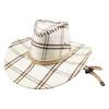 Chapéu de cowboy ocidental atacado chapéu de cavaleiro masculino para atividades ao ar livre chapéu de sol protetor solar chapéu de sol infantil chapéu jazz para turismo cênico