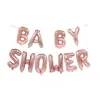 Nuevo Transfronterizo Oh Bebé Globo de Película de Aluminio Juego de Letras Baby Shower Decoración Fiesta de Cumpleaños del Bebé