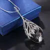 Cadena de Suéter con Colgante de Diamante de Cristal de Alta Gama de Moda Estilo Coreano para Mujer Estilo Caliente Transfronterizo Geométrico Personalizado Versátil Ropa al por Mayor
