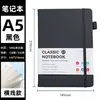 Caderno Caderno Impressão Personalizada Logo Simples Criativo Alto Valor A6 Couro Rígido Bloco de Notas A5 Capa Dura Alça Rt
