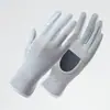 Guantes de Verano Calados Transpirables Antideslizantes para Ciclismo y Conducir Protección UV Sin Dedos Cortos de Hielo Seda Protección Solar