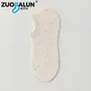 Calcetines de Algodón de Fibra Larga de Xinjiang para Mujer, Calcetines Tobilleros Finos de Verano, Algodón Puro, Antibacterianos, Resistentes al Olor, Calcetines Cortos, Calcetines Invisibles Antideslizantes, Venta al por Mayor