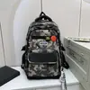 Mochila Escolar para Hombre Colorida Simple Gran Capacidad Versátil Campus Secundaria Preparatoria Estudiantes Universitarios Mochila para Computadora y Viaje