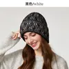 Gorros de Invierno para Mujer con Circunferencia de Cabeza Grande, Gorros de Punto de Diseñador, Fábrica de Gorros Transfronteriza de Amazon, Gorros Versátiles Elásticos sin Visera