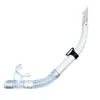 Snorkel Semi-Seco al por Mayor Aparato de Respiración Submarina Montado en la Parte Frontal Profesional de Natación Libre Equipo de Buceo para Adultos Suministros de Snorkel