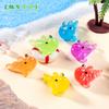 País Transfronterizo Producto Nuevo Micro-Paisaje Luminoso Pez Bala Muñeco Océano Playa Paisajismo Decoración DIY Accesorios Adornos Pequeños