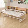 Mesa de pintura em vidro para estudantes, mesa de arte, mesa e cadeira para aulas de reforço e treinamento, mesa de desenho para jardim de infância de caligrafia artesanal