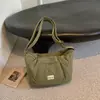 Elegante Xiaomi Moda Nova Textura Personalidade Bolsa de Ombro Única Bolsa Transversal de Grande Capacidade Bolsa Tote Simples para Estudante e Deslocamento