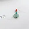 Al por mayor En stock 6 mm Ágata Cuentas Espaciadoras Colgante Pulsera DIY Accesorios Hechos a Mano con Pulsera de Cuentas Borla Pequeña Flor de Osmanthus Vaina de Loto