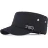 Sombrero plano de verano para hombre sombrero de hombre sombrero de sol para hombre casual protección solar para hombre gorra de béisbol versátil para hombre con visera corta