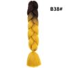 Xuchang Peruca Acessórios de Cabelo Seda de Alta Temperatura Trança Grande Africana Jumbobraid Fibra Química Colorida Montagem Mista Venda Quente Dreadlocks