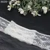 Renda Branca Tang Long Não Elástica Acabamento de Renda Malha Leve Tecido de Malha Roupas Lingerie Acessórios para Vestido de Noiva Acabamentos de Renda