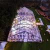 Hotel ao ar livre tenda de liga de alumínio tenda grande exposição de casamento exposição atividade publicitária tenda de armazenamento planta dossel