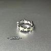 Anillo de Corazón Minimalista Ajustable Abierto, Anillo de Nudillo para el Dedo Índice Hueco de Moda, Exquisito y Simple