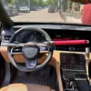 Trava Antifurto para Carro, Trava de Segurança Espessada para Quebra de Vidro Autodefesa, Trava em U Ajustável, Trava Multifuncional para Volante de Carro