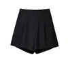 Pantalones de Mujer 2023 Nuevas Explosiones Otoño talla extra Mujer Pantalones de Tirar Cintura Alta Adelgazantes Chifón Pierna Ancha Shorts
