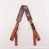 Bolsa de Compras Bordada Estilo Japonés Moda Nicho Ajustable Casual Versátil para Viajar con Correa Cruzada al Hombro Correa de Bolsa de Compras Ecológica