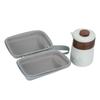 Bolsa de almacenamiento para juego de té de eva de Source Factory, bolsa para juego de té de Kung Fu, bolsa para viaje al aire libre, bolsa para té con nudo