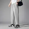 Pantalones Deportivos de Seda Helada de Verano Tallas Grandes, Secado Rápido para Correr para Hombres, Extra Grandes para Hombres Altos y Corpuletos, Adecuados para Hombres de Mediana Edad y Mayores