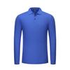 200g Manga Longa Pesada Gola Lapela Cor Lisa Camiseta Top Camisa Polo para Homens e Mulheres Atacado Bordado Impressão Novo Estilo