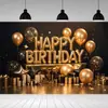 Banner de Fondo Popular para Fiesta de Cumpleaños de Amazon Transfronterizo Banner de Feliz Cumpleaños Bandera de Feliz Cumpleaños