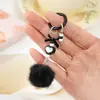 Nueva Cadena Creativa de Bola de Pelo para Teléfono Móvil Cadena con Cuentas DIY Hecha a Mano Caja Ciega Cadena Colgante Linda Colgante para Llavero