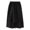 Pantalones de Pierna Ancha Estilo Oscuro para Hombre y Mujer Diseño de Algodón de Primavera Nicho de Nueve Puntos Estilo Yamamoto de Pareja Estilo Japonés Pantalón Falda Casual