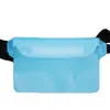 Bolsa impermeable para teléfono de gran tamaño transfronteriza, adecuada para rafting, riñonera impermeable cruzada, funda de teléfono sellada de PVC para nadar y jugar en el agua, transparente