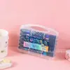 Suministro Directo de Fábrica Marcador Pluma de Brillo de Doble Punta Pluma Marcadora Punta Suave Dos Colores Pluma de Brillo para Pintar Cabello Pluma de Acuarela Papelería al por Mayor