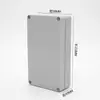 Caja de conexiones impermeable para exteriores IP65, caja de conexiones impermeable de plástico ABS, caja de cables, caja de alimentación sellada para exteriores