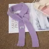 Cachecol de Pelúcia Listrado Longo de Tricô Estilo Coreano para Outono e Inverno para Mulheres, Design de Nicho, À Prova de Vento, Quente, Cachecol Simples e Versátil