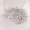 Tapones para los oídos de metal multicolor tipo bala Tapones para los oídos Joyería DIY Pendientes Accesorios para pendientes Tapones de silicona anticaída Venta al por mayor