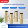 Fábrica atacado pagode conector bidirecional uma palavra gás gás tubulação de gás plugue rápido cobre conector pneumático rápido