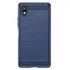 Funda Adecuada para Teléfono Móvil Sony Ace3 Funda para Teléfono Móvil Anti-Caída de Fibra de Carbono Cepillada Sony Xperia Ace3 Cubierta Protectora
