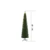 Novos enfeites de árvore de Natal transfronteiriços, PVC criptografado, de chão para hotel, flocado, tipo lápis, dobrável, árvore de Natal artificial, fábrica