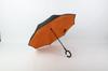 Paraguas Inverso de Doble Capa con Forma de C y Mango Largo Transfronterizo de Amazon, Personalizable para Publicidad, Paraguas Parasol de Pie con Protección UV