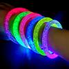 Pulsera Luminosa Acrílica Nueva Concierto Led Colorida Burbuja Pulsera Fluorescente Soporte para Bar Pulsera Luminosa