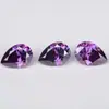 Moissanita de color 1-3 quilates forma especial de gota de agua moissanita piedra desnuda fabricantes al por mayor en stock enviar instrucciones código de cintura