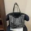 Bolso de PVC para Mujer de Venta Caliente Transfronterizo, Estilo Nuevo, Portátil, Elegante, Casual, Bolso de Mano para Viajes Diarios, Gran Capacidad, Bolso Tote de Moda para Mujer