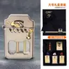 Zorro Zorro Cyber 786 Mecha Transparente Armazém Semi-Automático Isqueiro a Querosene Masculino À Prova de Vento Fabricante Atacado Tendência