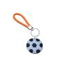 Llavero de cuerda trenzada creativa de la serie de fútbol de Amazon, accesorio colgante creativo para coche de Shein, llavero de tejido