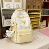 Nova mochila estilo ins, fresca e simples, para meninas do ensino fundamental e estudantes do ensino médio, mochila de viagem casual e leve
