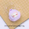 Mochila Nueva Linda Maullido Dibujo Animado Hecho a Mano Accesorios de Joyería DIY Accesorios Pequeños de Pegamento Crema Resina Material al por Mayor