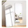 Espejo Espejo de cuerpo entero Vestidor De pie Hogar Montado en la pared Adhesivo de pared Dormitorio de niña Maquillaje Buena cosa Vidrio Tienda de ropa Real