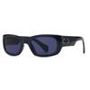 Gafas de Sol Explosiones Transfronterizas de Comercio Exterior Uñas de Arroz Fotografía Callejera Europea y Americana ins Modelo Rojo de Internet Gafas de Sol Cuadradas Femeninas 6064