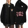 Sudadera con cremallera de anime Otoño e Invierno One Piece Chaqueta de forro polar impresa de Solon Sudadera deportiva casual para hombre y mujer
