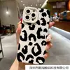 Adecuado para Apple iPhone 17 Pro Max Diseño de Estampado de Leopardo Protección de Cámara Funda para Teléfono Móvil Cubierta Protectora