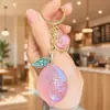 Llavero Transfronterizo Nuevo Creativo Ojo de Gato Acrílico Gelatina Fruta Limón Colgante de Bolso de Alto Valor Pequeño Regalo