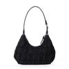 Bolso de Hombro de Nylon Transfronterizo Bolso Tote de Nylon Estilo Coreano Bolso de Axila Plegado Reciclado RPET Fábrica de Personalización