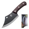 Cuchillo de Cocina Pequeño para Mujer de Acero Inoxidable, Afilado para Cortar Verduras y Carne, con Patrón Retro, Cuchillo de Cocina para el Hogar, Venta al por Mayor desde el Fabricante
